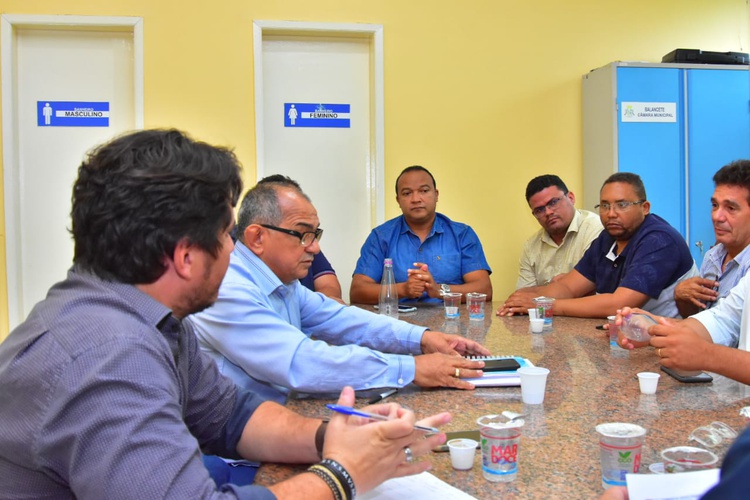 Reunião na Câmara de Vereadores acerta detalhes para a abertura do Ano Legislativo 2023.