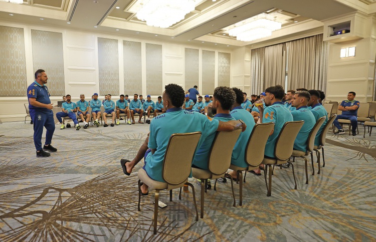 Jogadores participam de reunião sobre Copa América