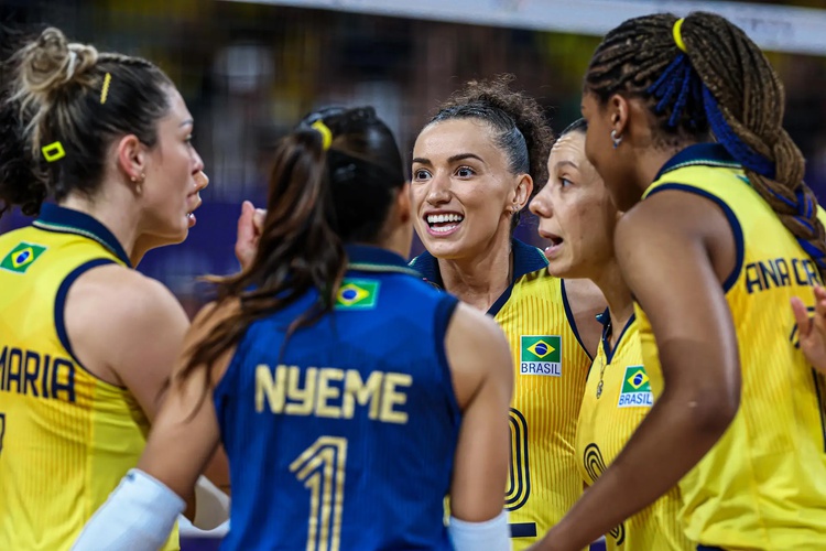 Vôlei feminino - Brasil x Quênia